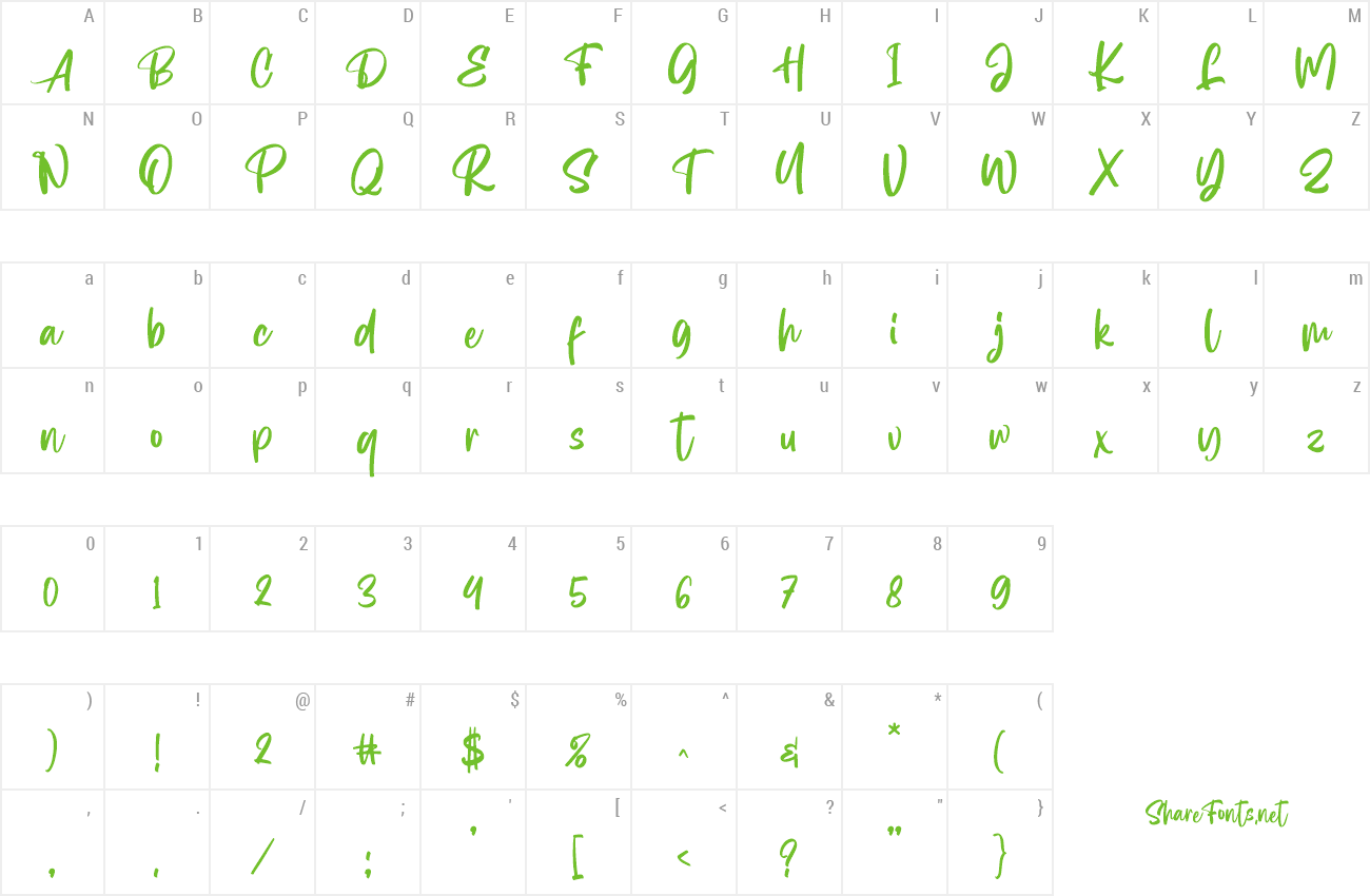 Font Better Minds preview